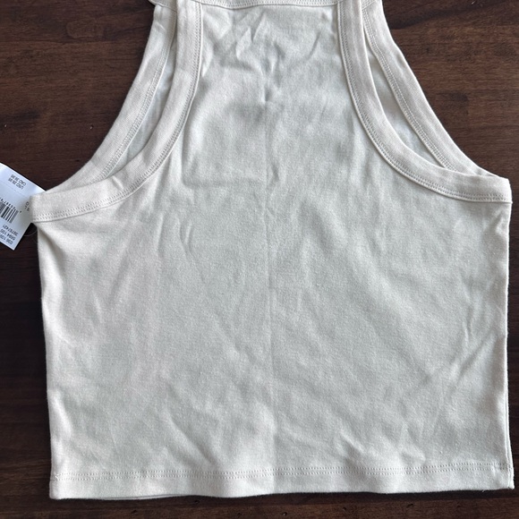 American eagle Ramones Beige Tank Top with Pink Graphic - Picture 2 of 3